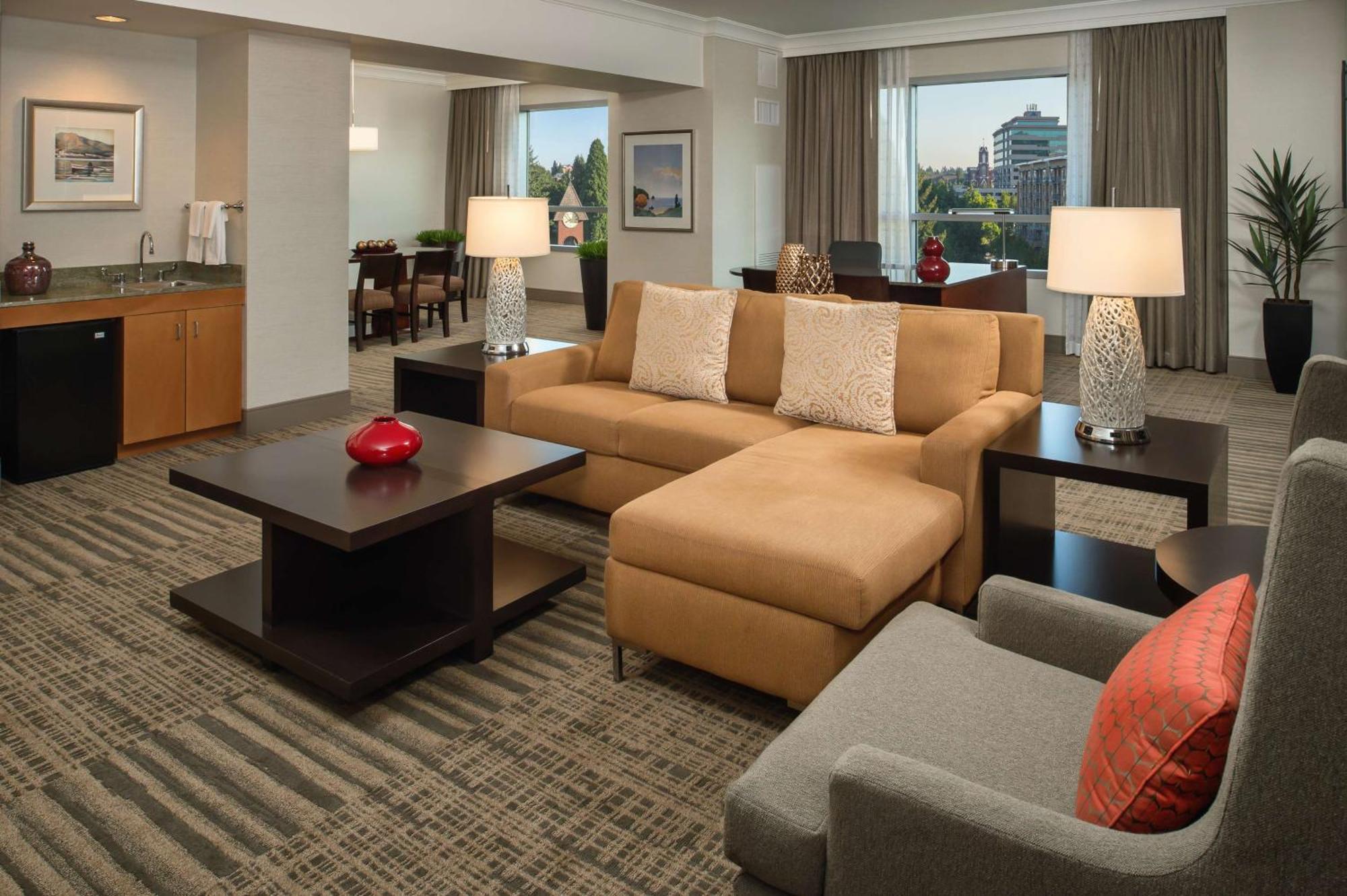 Hilton Vancouver Washington Exteriör bild