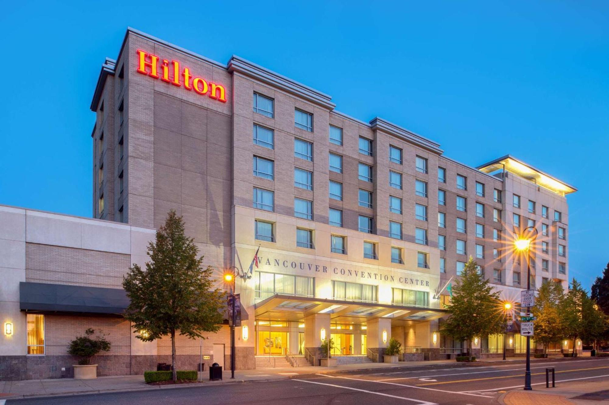 Hilton Vancouver Washington Exteriör bild